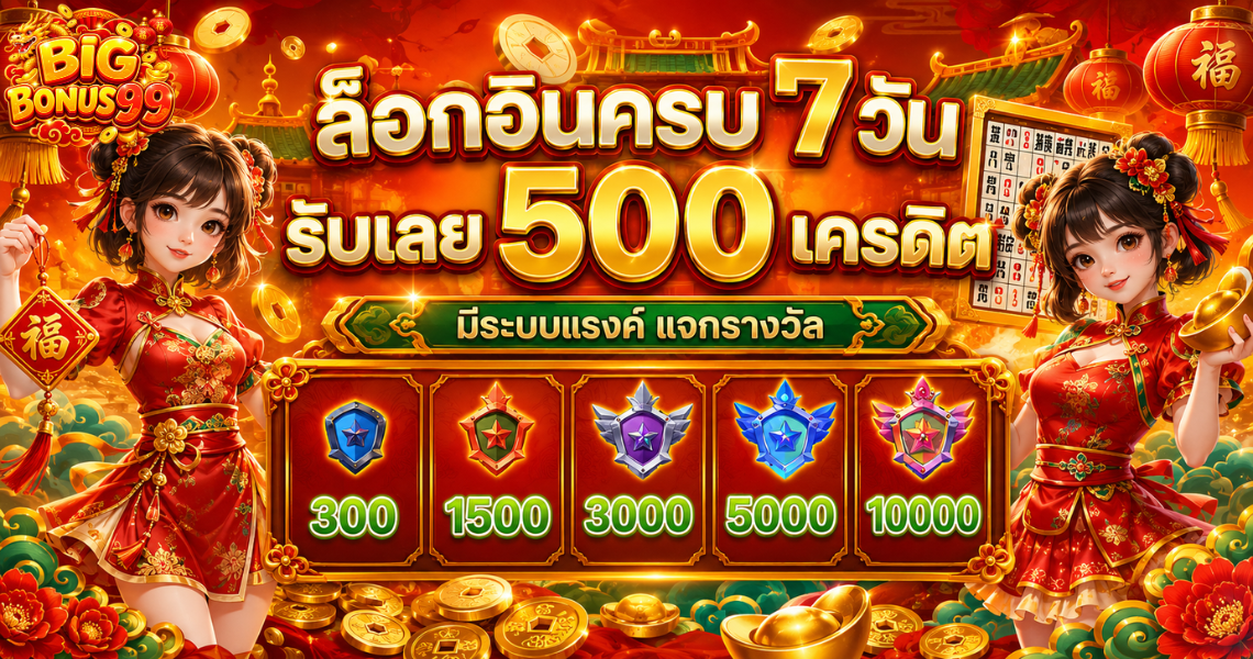 โปรโมชั่นสมาชิกใหม่ Big-bonus99